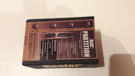 Se venden 72 puntas RG 240 grains por 15 euros  y 48 puntas nosler partition 170 grains calibre 30  son 10