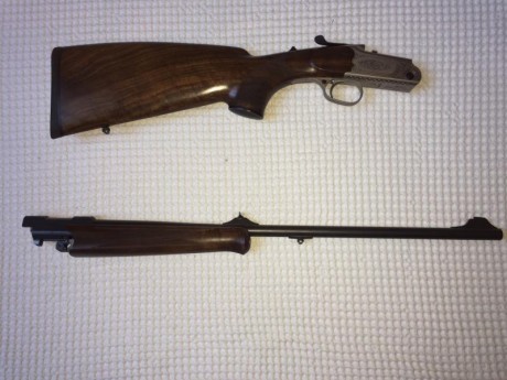 Vendo rifle monotiro Merkel K3 modelo Premium, calibre 7x65 R, nuevo, solo puesto a tiro por la armería 00