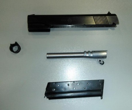 Vendo kit conversor. 45 ACP 9 mm. de la marca norinco para las 1911 y clones, apenas se a usado, se encuentra 01