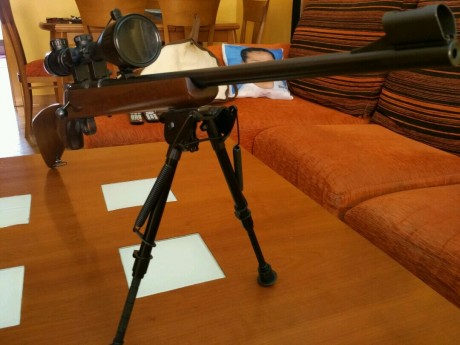 Vendo esta CZ 455 de cal 22LR es el modelo luxe comprada 2012 abr, incluye visor bushnell modelo 3959i 10