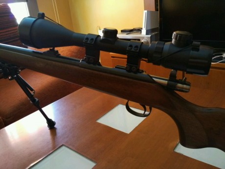 Vendo esta CZ 455 de cal 22LR es el modelo luxe comprada 2012 abr, incluye visor bushnell modelo 3959i 20