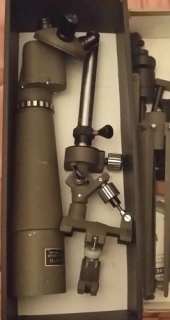 vendo telescopio Zeus 20,30,40 y 60X 60 para tiro con carabina o pistola , usado en buen estado.150 euros. 00