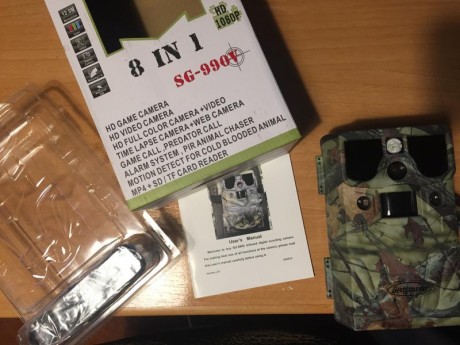  Vendo la fabulosa camara Trailcam Bestguarder SG-990V . El motivo es que me compre una sin decir nada 00