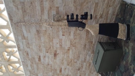 Voy a reestructurar mi armero y vendo rifle monotiro NEF 308w New England Firearms Handy Rifle en madera 21