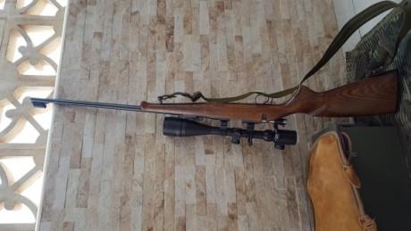 Voy a reestructurar mi armero y vendo carabina de cerrojo CZ 452-2E ZKM XII SUPER MATCH 22LR con anillas 12