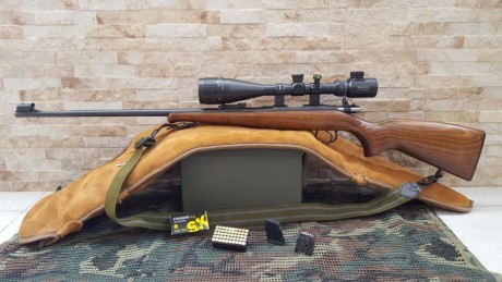 Voy a reestructurar mi armero y vendo carabina de cerrojo CZ 452-2E ZKM XII SUPER MATCH 22LR con anillas 11