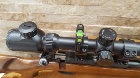 Voy a reestructurar mi armero y vendo carabina de cerrojo CZ 452-2E ZKM XII SUPER MATCH 22LR con anillas 21