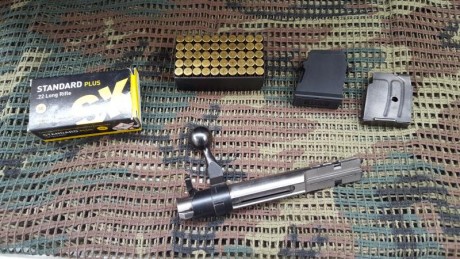 Voy a reestructurar mi armero y vendo carabina de cerrojo CZ 452-2E ZKM XII SUPER MATCH 22LR con anillas 30