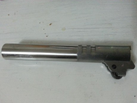 Vendo cañon bull barrel calibre 38 super de 5 pulgadas, valido para SPS STI SVI solo ajustado ni 100 tiros. 01