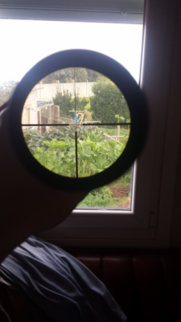 Se vende visor delta titanium.  Tubo de 30 mm aumentos 1,5-9x45 con reticula iluminada 11 intensidades.comprado 00