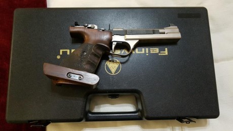 VENDIDA SE PUEDE RETIRAR DE LA VENTA  Gracias a todos

Vendo Pistola Feinwerkbau AW93, Arma de excelente 01