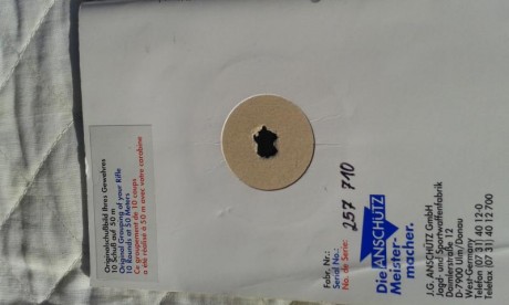 Hola compañeros,

Por cambio al modelo 54.30 y para financiar su compra vendo mi Anschutz 2007/2013 Special

Es 20