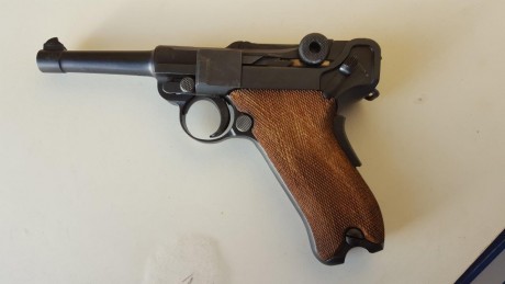 Vendo Luger 1920-06 fabricada por DWM para Suiza (mercado civil) en calibre 7,65 Parabellum. Para el/los 01