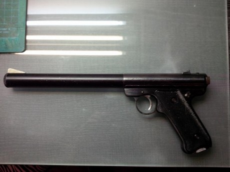 Apreciados amigos tengo oportunidad de comprar una pistola ruger modelo mk1 standar cal. 22 de 7 pulgadas 00