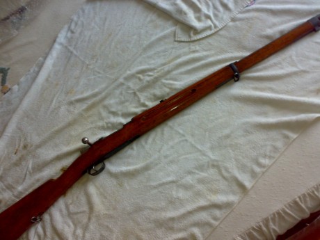 Vendo este rifle Carl-gustav 1921, cal 6´5x55. longitud 126cm.
Excelente estado y precisión.
Todas las 02