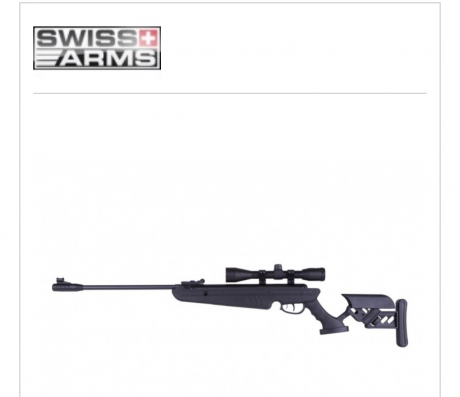 Hola compañeros, alguien podria decir algo sobre esta carabina,swiss arms tg-1 5.5mm, si tiene potencia 01