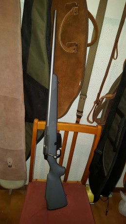 Hola pues ponga a la venta mi tikka 308 inoxidable con cargador extraible.
Estado excelente, usado para 00