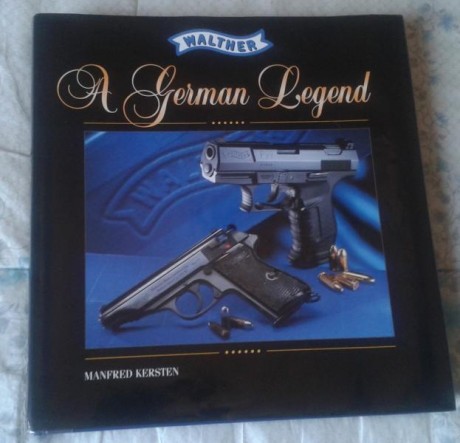 vendo libro walther legend, toda la historia sobre las armas  walther cortas y largas , gran formato  01