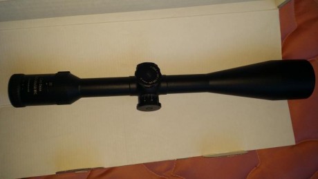 Vendo visor ZEISS conquest target aumentos variables 6,5, 20 X 50 como nuevo en su caja original con manual 01