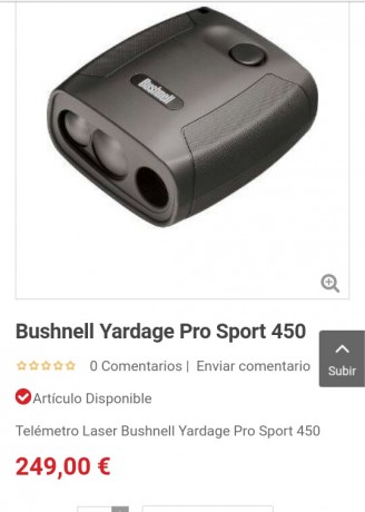 Medidor de distancia busnell yardage pro sport en perfecto estado mide hasta 1200 metros acepto intercambio 30