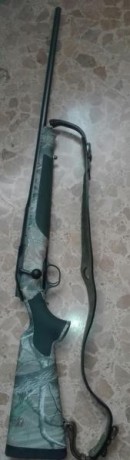 Para compra de otro chisme de óptica, vendo rifle blaser R8 con cargador extraible, 8x68 acabado Camo. 02