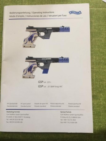 Pistola con pocos disparos,calibre 22,antigüedad 3años como nueva.900€. 00