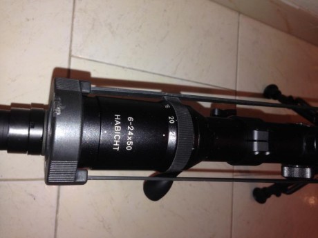 Vendo visor, swarovski 6-24 x 50. Por 750 euros con envío incluido ( península). No cambios 01