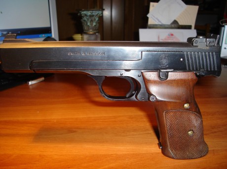 Vendo mi pistola S&W mod. 41 del calibre .22 por que apenas la uso desde que compre una Hammerli X-esse 00