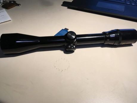 Hola amigos:
Por no usar, vendo este visor para adaptar al rifle o carabina, funciona correctamente, y 01