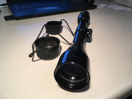 Hola amigos:
Por no usar, vendo este visor para adaptar al rifle o carabina, funciona correctamente, y 00