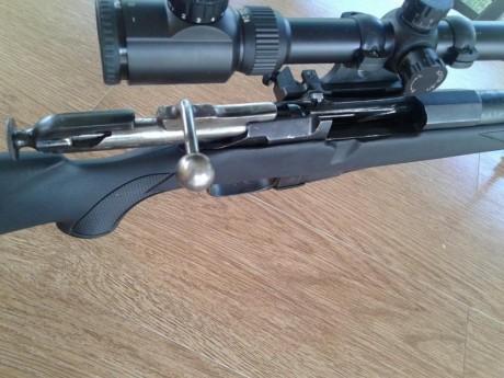 Savage 12 Palma con carril 20 moa.

Calibre 308 Win.

Precio: 900 euros + envío.

Posibilidad de Visor 162