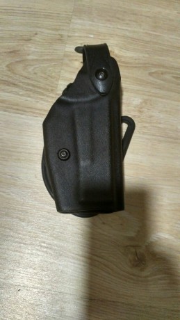 Se vende funda antihurto de la marca Safariland modelo 6280 para GLOCK 19 con uso pero en muy buen estado. 00