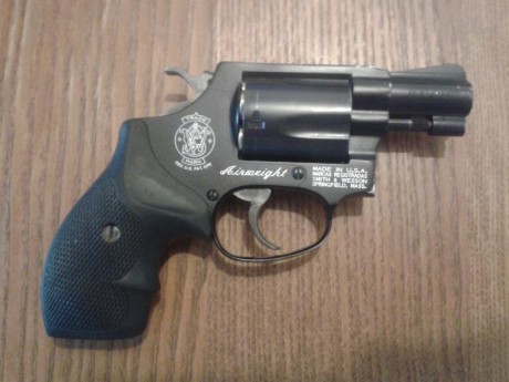 Se vende revolver dos pulgadas Sw modelo Airweight de aluminio de solo 490 gr con los 5 cartuchos incluidos. 00
