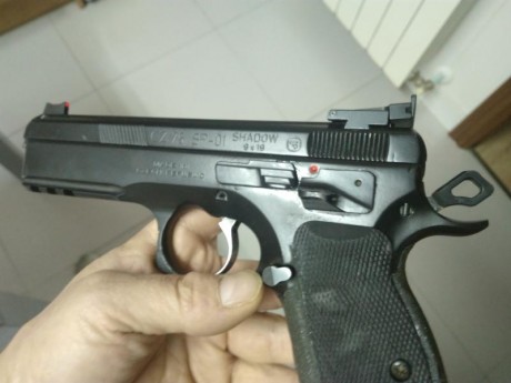Hola a todos.
Vendo CZ SP-01 SADHOW, en buen estado con cuatro cargadores y funda de competición Ghost.
Mejoras 00