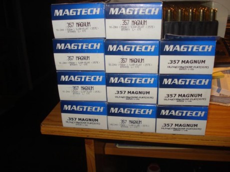 Vendidas las vainas del calibre. 357 Magnum de las marcas Magtech (600) y Geco (195), en total 795 vainas 02