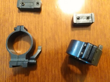 Hola, vendo anillas Talley desmontables (dispongo también de los tornillos para montarlas fijas) para 00