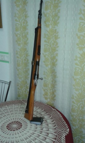 Vendo mosquetón coruña de arsenal ánima a espejo.
Calibre 308. Guiado en D.
Vendo por 500 euros + portes. 00