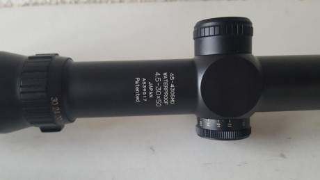 Se vende visor bushnell elite 6500 4.5x30 en perfecto estado.

Se entrega con anillas tactical y parasol 01