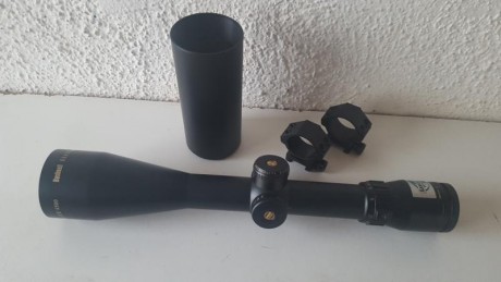 Se vende visor bushnell elite 6500 4.5x30 en perfecto estado.

Se entrega con anillas tactical y parasol 00