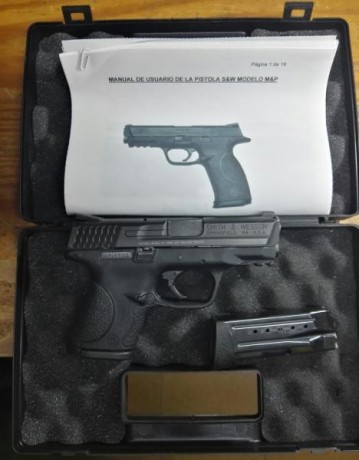  (VENDIDA) 

Muy buenas compañeros.
Pongo a la venta la smith wesson Compact del 9 mm Parabelum guiada 02