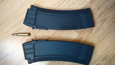 Cambio dos cargadores de Galil por cargadores de Glock 17/34. 00