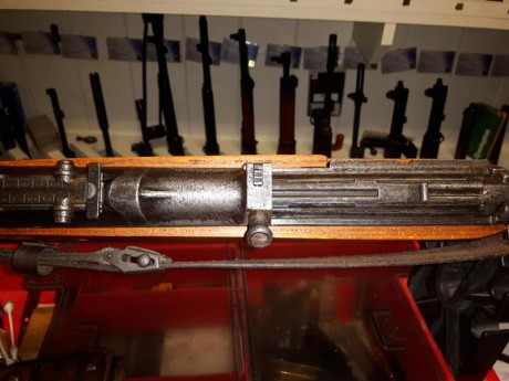 Vendo mi K43 fabricado por Berlín Luebecker código QVE en 1945. Todo original. Solo se rectifico la recamara 22