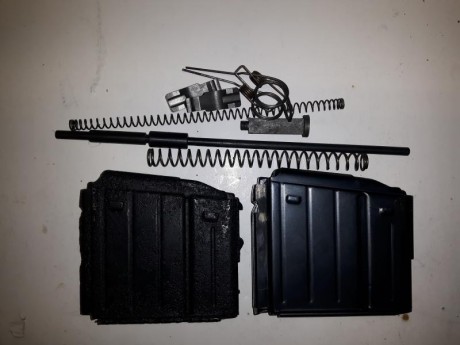 Vendo mi K43 fabricado por Berlín Luebecker código QVE en 1945. Todo original. Solo se rectifico la recamara 20