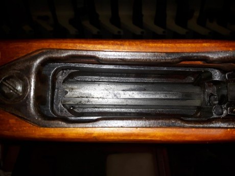 Vendo mi K43 fabricado por Berlín Luebecker código QVE en 1945. Todo original. Solo se rectifico la recamara 31