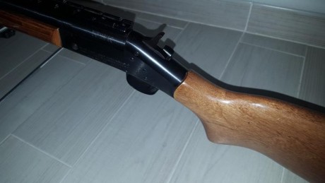 Voy a reestructurar mi armero y vendo rifle monotiro NEF 308w New England Firearms Handy Rifle en madera 150