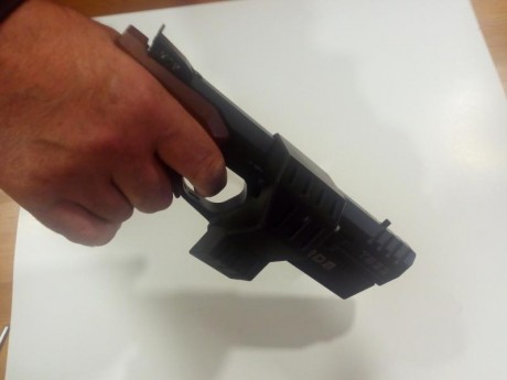 Nuevo cazavainas para TESRO TS 32 WC con nuevas ventajas a la hora de usarlo.

1-Va cogido al arma, no 02