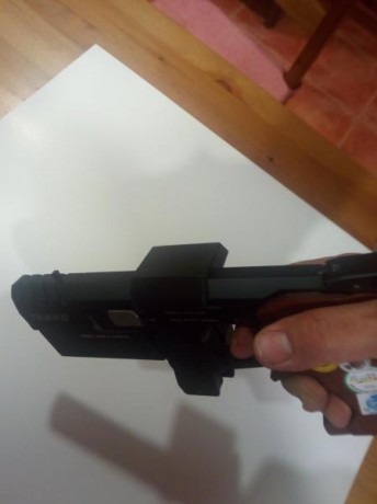 Nuevo cazavainas para TESRO TS 32 WC con nuevas ventajas a la hora de usarlo.

1-Va cogido al arma, no 01