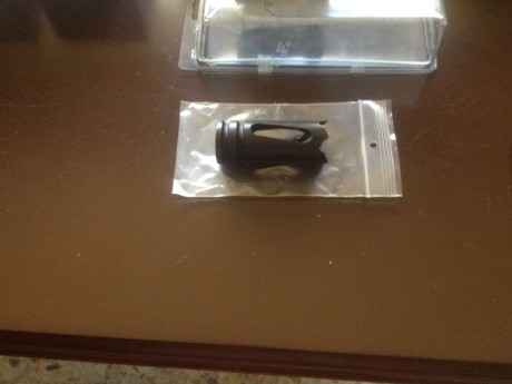 Vendo freno de boca para Saiga 12, me costo 40€, lo vendo por 20€ mas portes.
CARLOS -  WHATSAPP 636422345 01