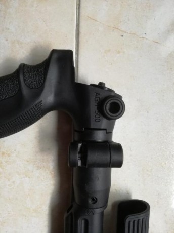 Vendo culata nueva FAB DEFENSE para mossberg 500 o maverick 88, encare de culata regulable en altura, 00