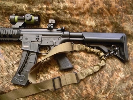 Vendo Smith wesson MP-15 22lr, casi nuevo se han tirado con el 150 balas para probarlo, agrupa de cine 02